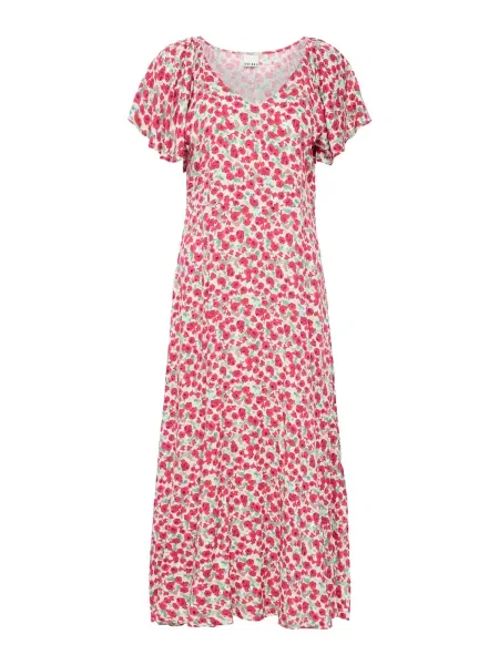 ICHI Rochie de vară IHAya bleumarin / verde mentă / roz alb