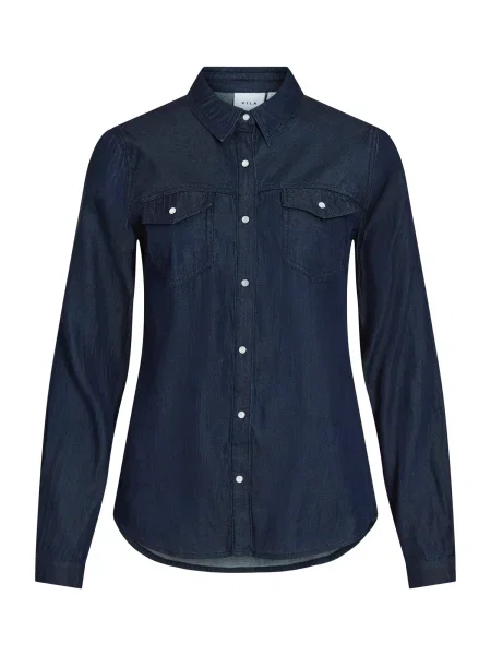 VILA Leggings VIBISTA noapte albastru