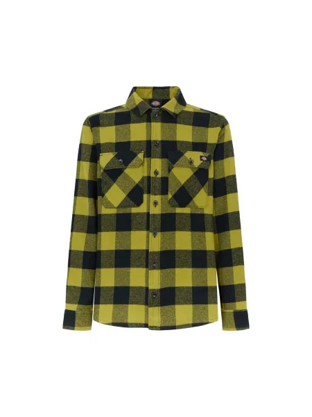 DICKIES Srajca Sacramento oliva črna