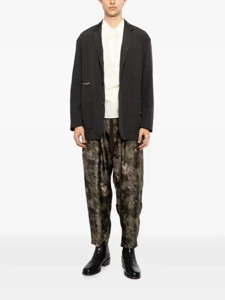 Pantaloni Uma Wang verde