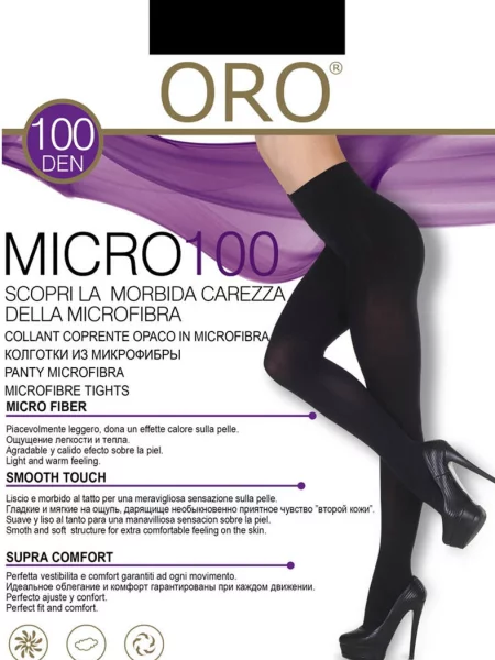 Колготы Oro черные