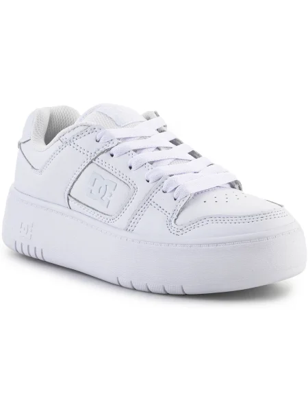 Tenisky Dc Shoes na platforme biela
