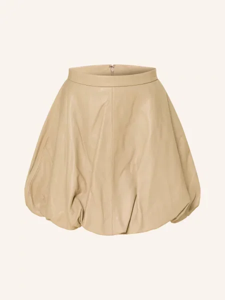 By Malene Birger Kožená Sukně Brey béžová