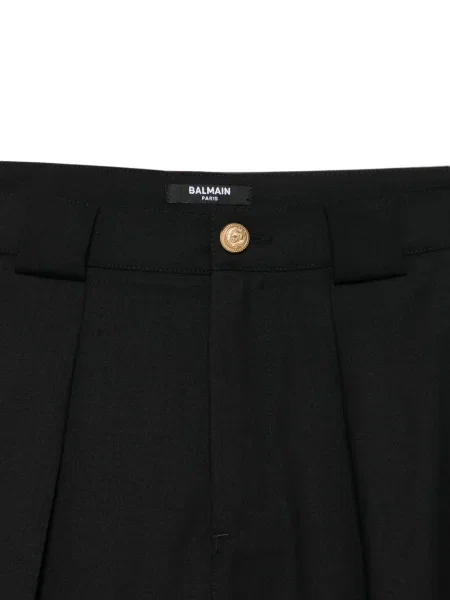 Dětské kalhoty Balmain černé