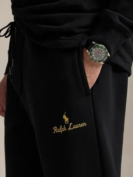 Спортивні штани Polo Ralph Lauren однотонні чорний