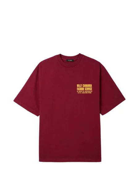 Tricou Willy Chavarria cu imagine roșu