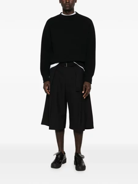 Pantaloni scurți Sacai negru