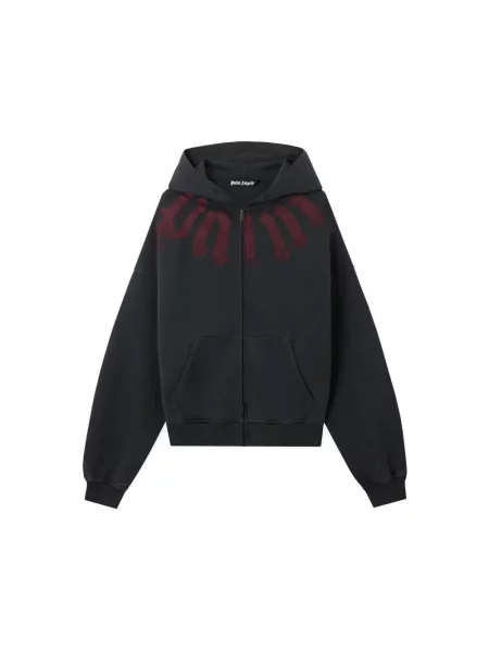 Hanorac cu glugă Palm Angels negru