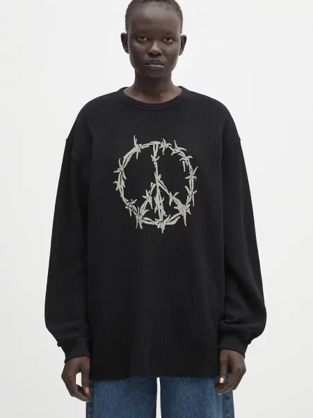 Кофта Aries Peace Press Gothic Waffle LS Tee