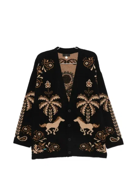 Cardigan Alanui tricotate negru