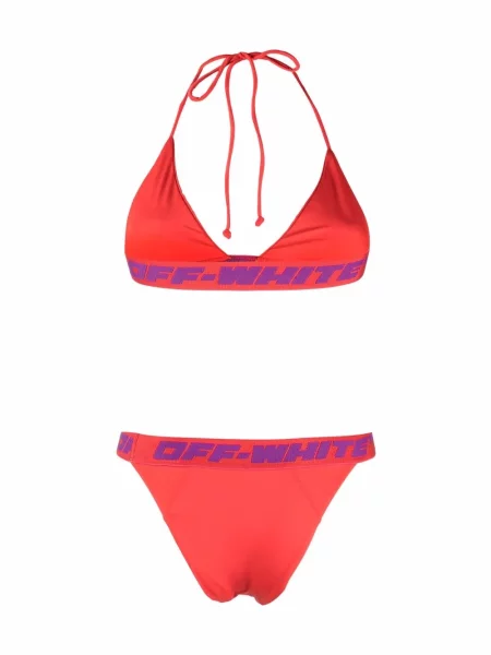 Bikinis Off-white balta