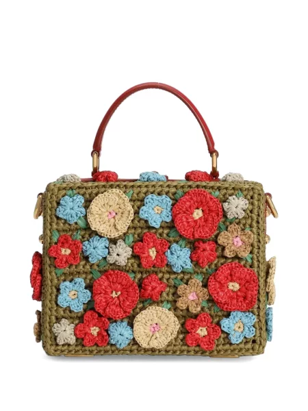 Geantă de mână Dolce & Gabbana Dolce Box verde