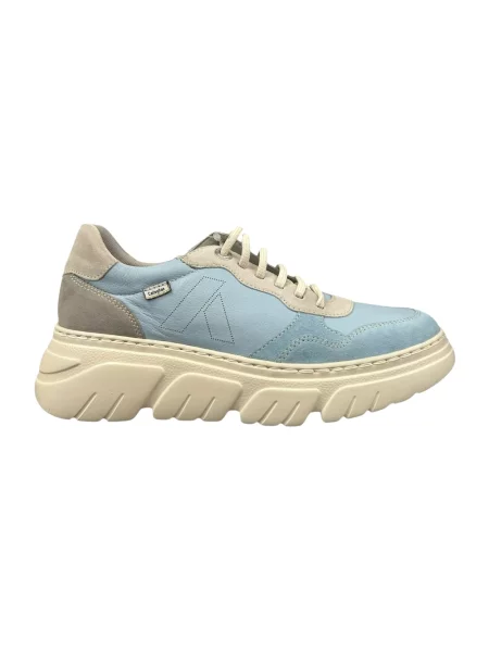 Sneakersy Callaghan skórzane niebieskie