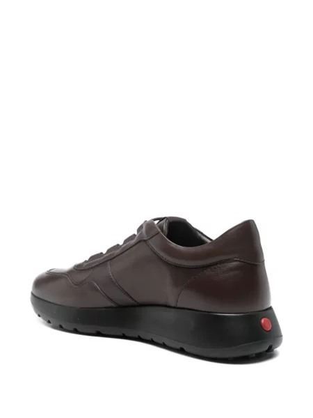 Sneakerși Tod's cu șireturi din piele maro