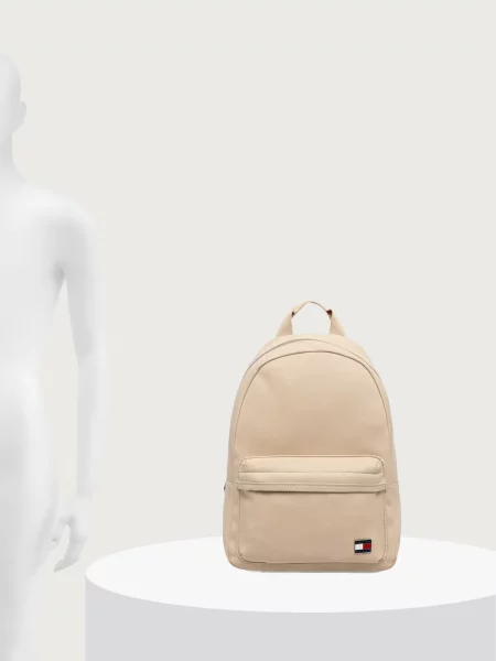 Tommy Jeans раница дамска от имитация на кожа бежово