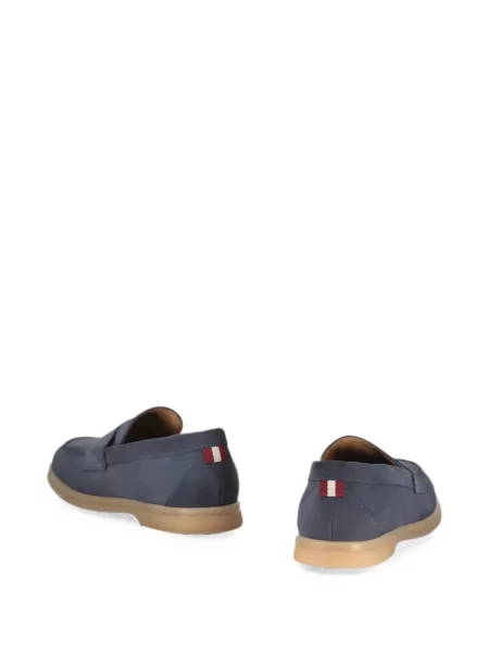 Pantofi loafer Bally din piele albastru