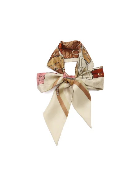 COACH Ruta Stacked Tabby brokat / roza / volneno bela