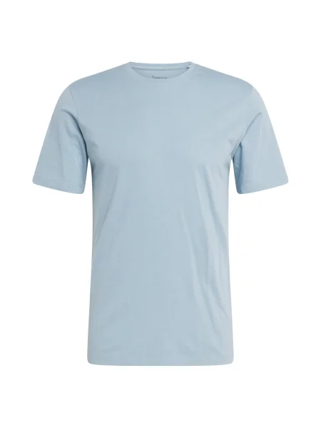 KnowledgeCotton Apparel Tričko světlemodrá