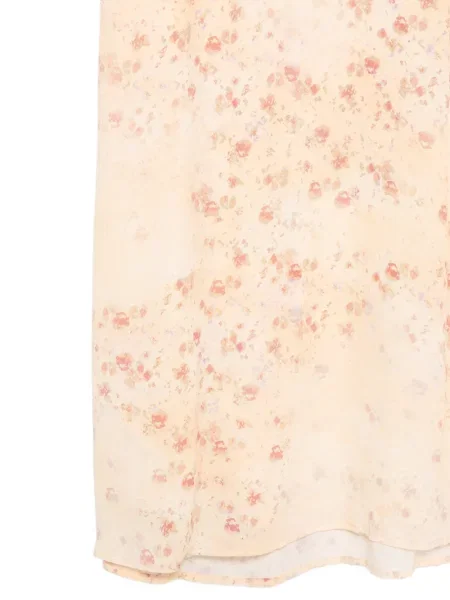 Fustă midi Ba&sh cu model floral cu imagine