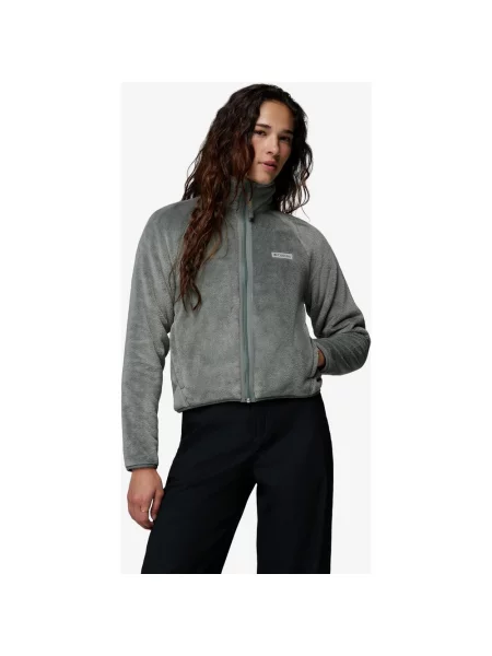 Polar Columbia Fire Side Reignited Sherpa Full Zip S szary