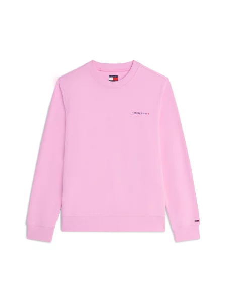 Tommy Jeans Mikina ESS světle růžová