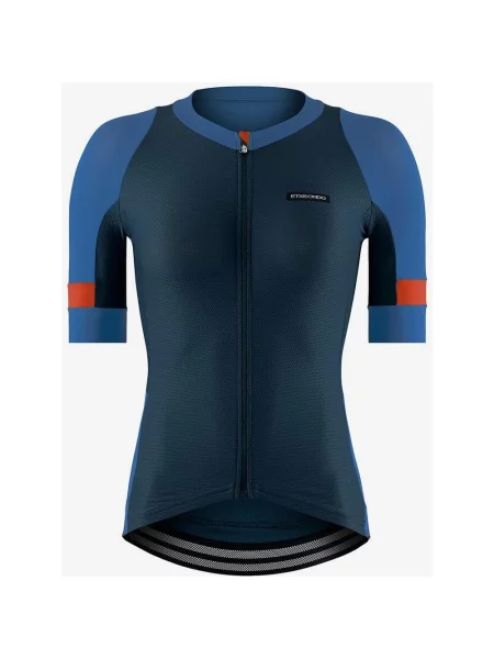 Koszulka rowerowa Etxeondo Mendia krótki rękaw niebieskawy XS niebieska