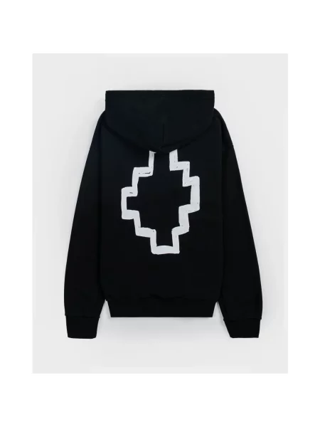 Bluza z kapturem Marcelo Burlon County Of Milan z kapturem czarna