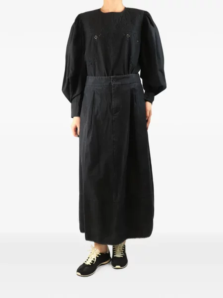 Fusta maxi Apuntob negru