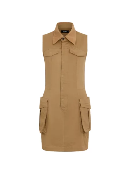Rochie Dsquared2 cu șireturi din dantelă