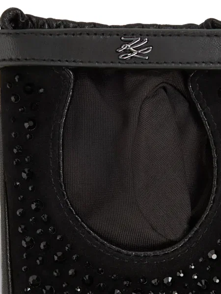 Mănuși Karl Lagerfeld negru