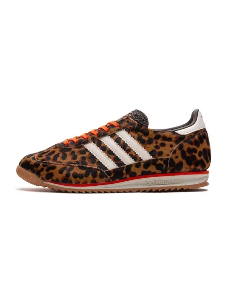 Sneakersy Adidas skórzane białe