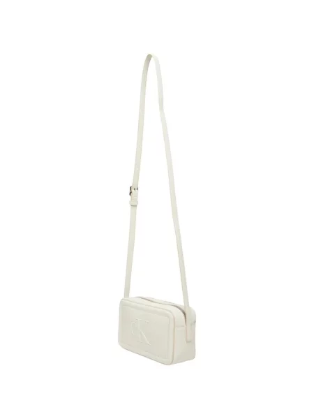 Calvin Klein Geantă Bold Ck Camera Bag alb
