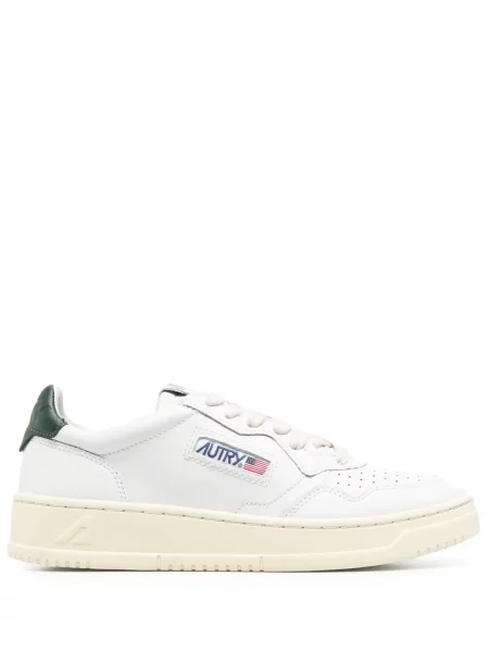 Sneakerși Autry din piele alb