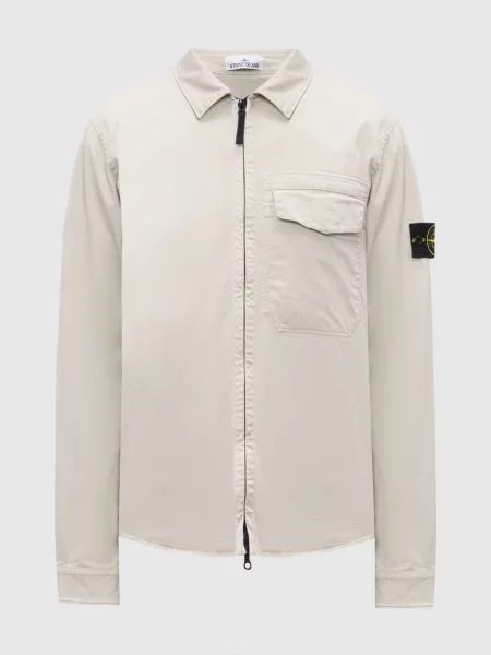 Рубашка Stone Island серая
