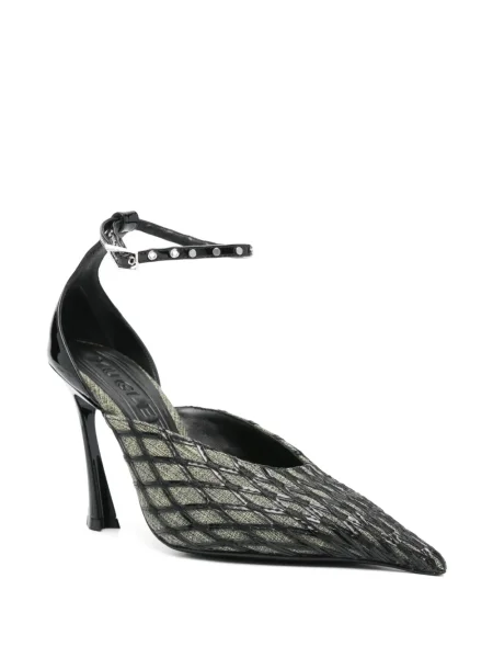 Papuci tip mules Mugler negru