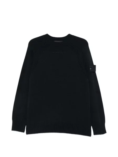 Pulover Stone Island cu strasuri albastru