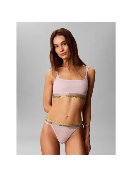 Bez podšívky bralet Calvin Klein Underwear fialová