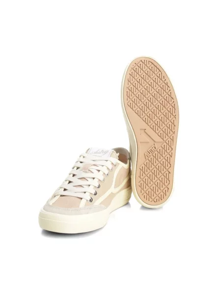 Sneakersy Autry beżowe