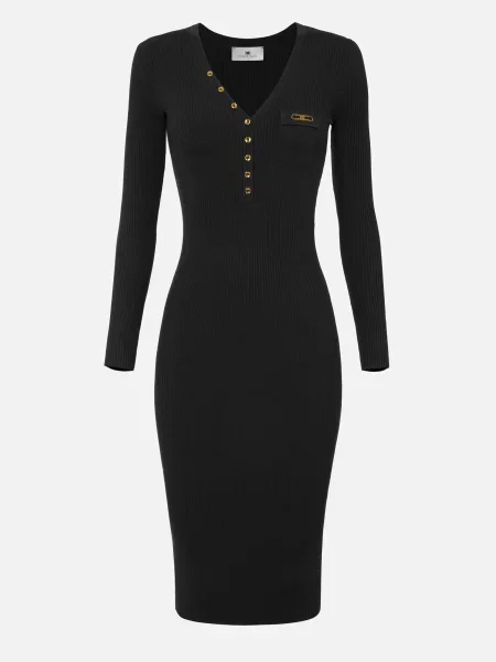 Платье Elisabetta Franchi черное