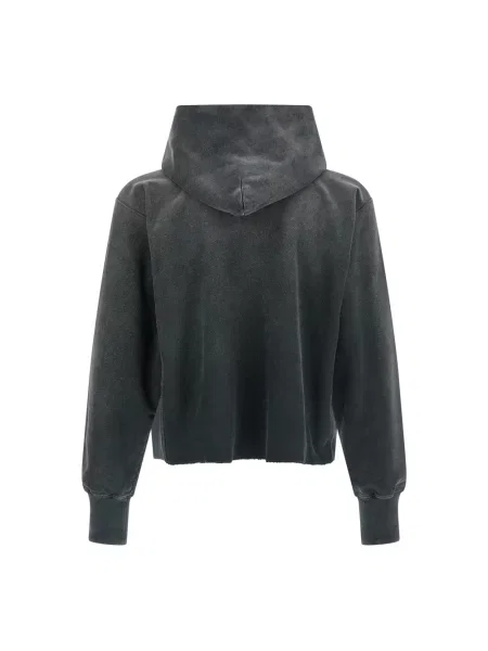 Bluza z kapturem Maison Margiela szara