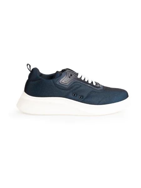 Sneakersy Baldinini skórzane niebieskie
