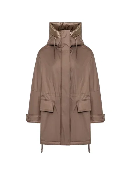 Płaszcz Duno dwustronny brązowy