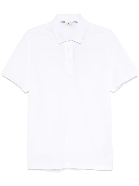 Tricou polo Etro alb