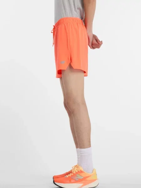 Бесшовные спортивные шорты New Balance оранжевые