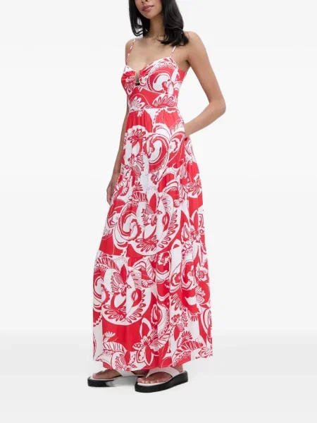 Rochie maxi Melissa Odabash roșu