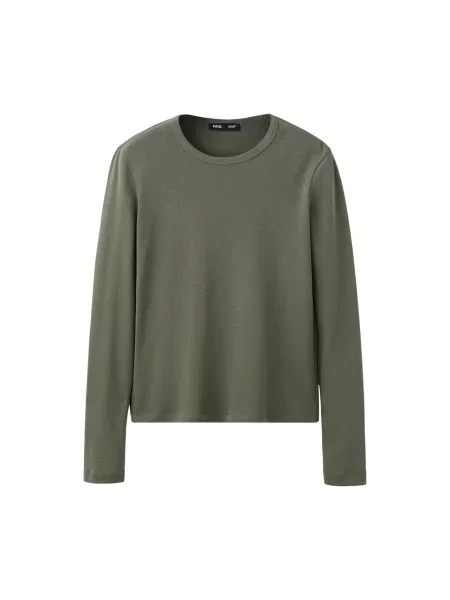 MANGO Tricou ENI stuf verde