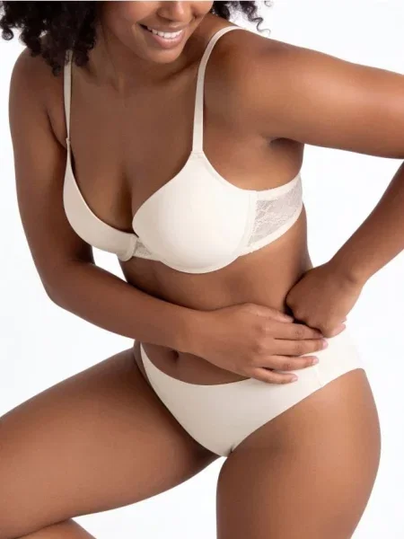 Reserved Sutien super push-up 2 pack maro-închis maro