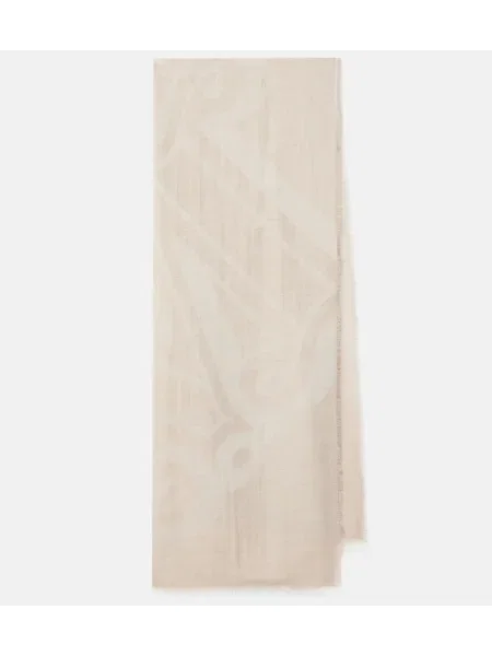 Fular Max Mara de lână bej