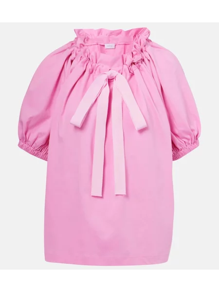 Top Patou din jerseu roz