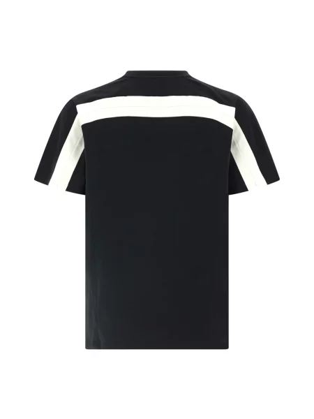 Satynowa koszulka Givenchy czarna